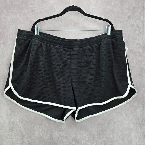 Old Navy Black Active Mid Rise Active Sports Pants Shorts Plus XXL - Picture 1 of 7